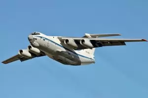 В Русия, близо до украинската граница, бе свален Ил-76