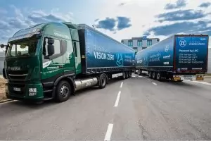 Камионите на "Дувенбек" се зареждат с биогаз 