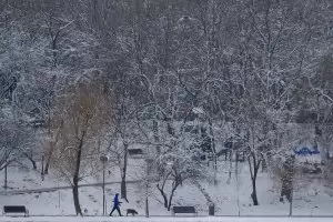 Бурята "Рената" донесе в Румъния студ и сняг